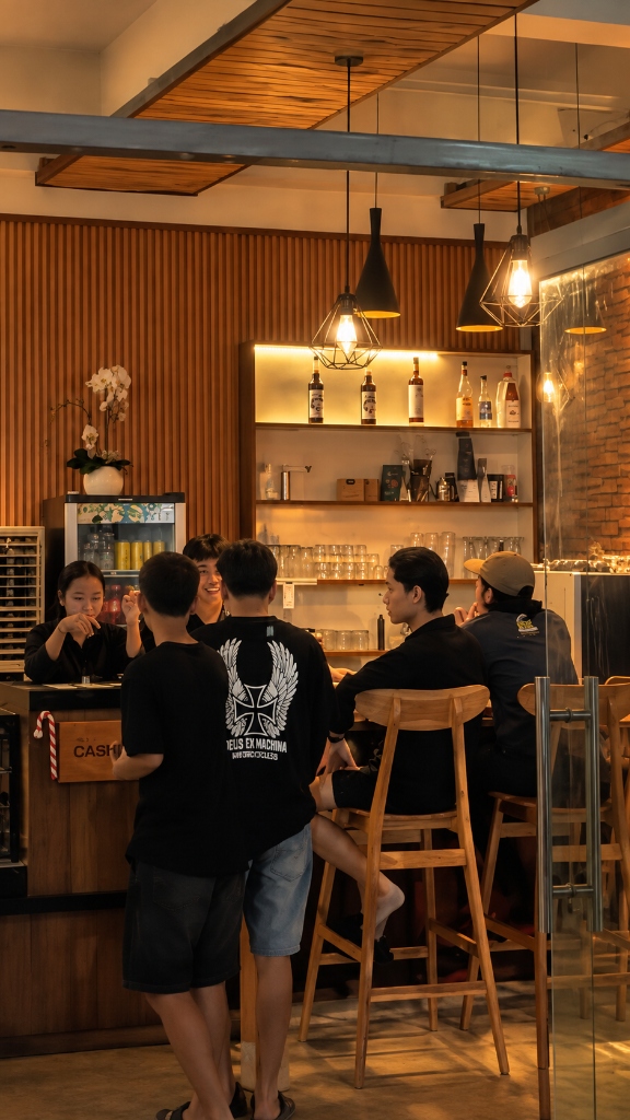 Artisanal Bar & Cashier Counter
